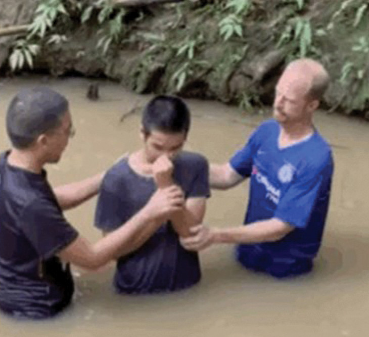 The First Tanguat Baptism!
